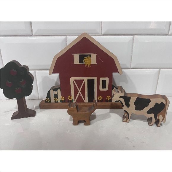 Toys Wooden Montessorifarmhouse Set Poshmark